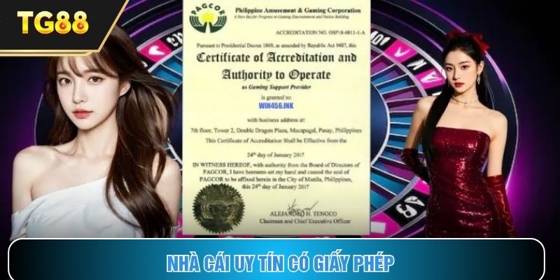 Nhà cái uy tín có giấy phép – TG88 sáng danh trong 2026